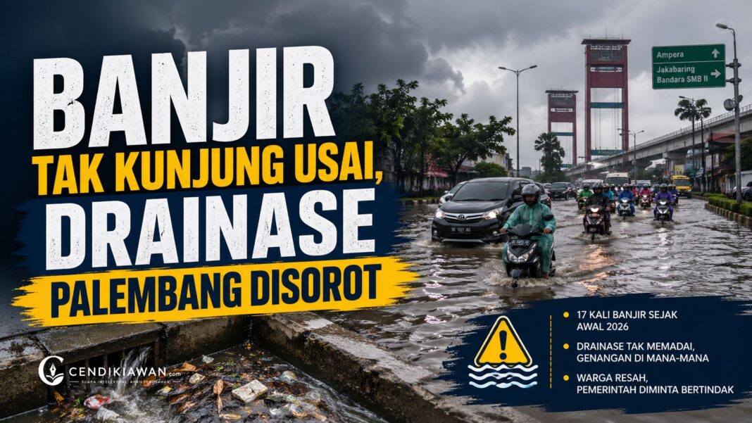 banjir palembang april parah