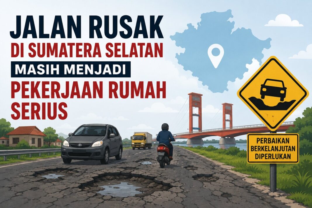jalan rusak sumsel